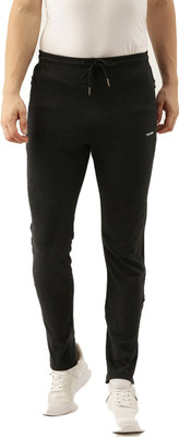 Tom Burg Solid Men Black Track Pants