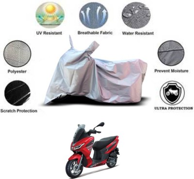 RONISH Waterproof Two Wheeler Cover for Aprilia(Silver)