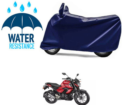 RONISH Waterproof Two Wheeler Cover for Yamaha(FZ S V3.0 FI, Blue)