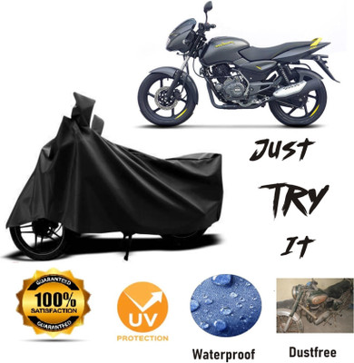 Just try it Two Wheeler Cover for Bajaj(Pulsar 150 DTS-i, Black)