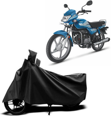 APNEK Waterproof Two Wheeler Cover for Hero(HF Deluxe, Black)