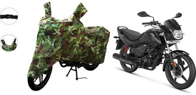 APKI APNI DUKAN Waterproof Two Wheeler Cover for Hero(Passion Pro i3S, Multicolor)