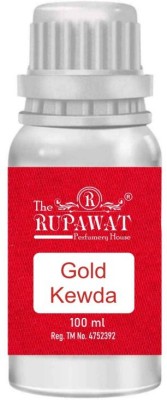 The Rupawat perfumery house Gold Kewda premium perfume for men and women 100ml Floral Attar(Natural)