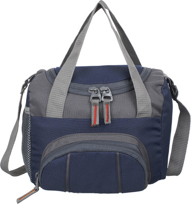 Pancy Lunch Tiffin Bag Navyblue-301 for School Office Picnic Waterproof Lunch Bag(Dark Blue, 10 L)