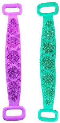 mitawa (PACK OF 2)Exfoliating Belt Removes Bath Towel, Double Chopping Belt Scrubber