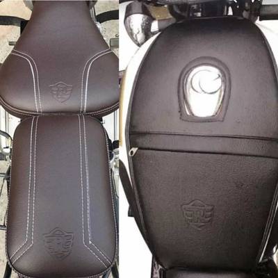 Bullet bike tank cover store