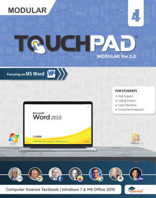Touchpad Modular Ver 1.0, Activity Based Computer Book for Class 4(Paperback, Orange Education Pvt Ltd)