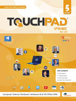 Touchpad iPrime Version 2.0 - Class 5 (Windows 10 and MS Office 2016)(Paperback, Orange Education Pvt Ltd)