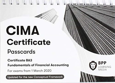 CIMA BA3 Fundamentals of Financial Accounting(English, Spiral bound, BPP Learning Media)