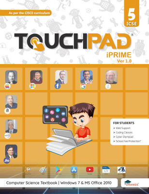 Touchpad iPrime Version 1.0 - Class 5 (Windows 7 and MS Office 2010)(Paperback, Orange Education Pvt Ltd)