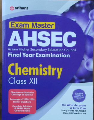 Exam Master AHSEC Chemistry Class 12 2021-22(English, Paperback, Rani Rachna)