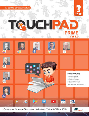 Touchpad iPrime Version 1.0 - Class 3 (Windows 7 and MS Office 2010)(Paperback, Orange Education Pvt Ltd)