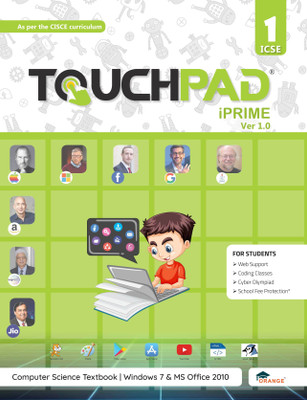 Touchpad iPrime Version 1.0 - Class 1 (Windows 7 and MS Office 2010)(Paperback, Orange Education Pvt Ltd)