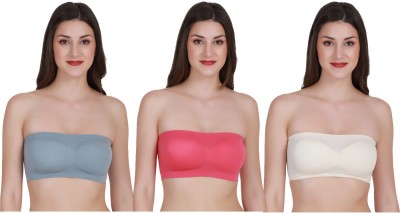 AMOUR SECRET Amour Secret Non Padded Tube Bra Women Bandeau/Tube Non Padded Bra(Multicolor)