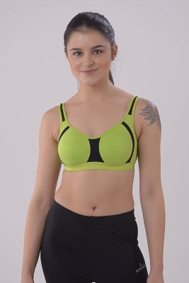 Ullas Women Sports Non Padded Bra(Light Green)