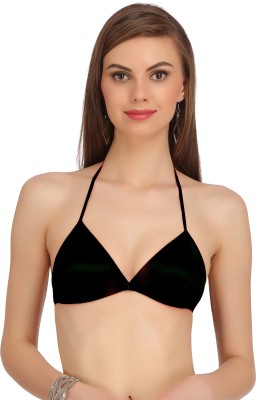 PIBU Satan Bra Women Minimizer Non Padded Bra(Black)