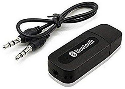 Twixxle v4.1 Car Bluetooth Device with 3.5mm Connector, Adapter Dongle, Audio Receiver(Sable Black)