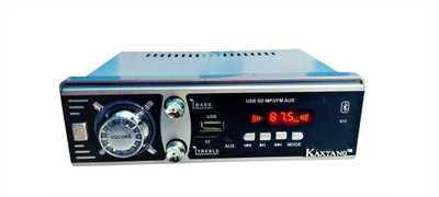 KAXTANG SILVER BT DJ REMIX ABSTRACT VERSION WITH BETTER SOUND QUALITY Car Stereo BT/ MP3/ AUX/ USB/ SD-MMC/ FM Car Stereo (Single Din) Car Stereo(Single Din)