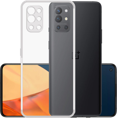 Flipkart SmartBuy Back Cover for OnePlus 9R Anti Dust Plug Clear TPU Case(Transparent, Flexible, Silicon, Pack of: 1)