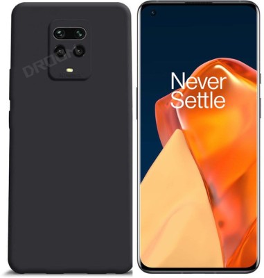 DROOM Back Cover for Mi Redmi Note 9 Pro, Mi Redmi Note 9 Pro Max, Poco M2 Pro(Black, Grip Case, Silicon, Pack of: 1)