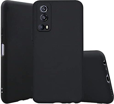Helix Bumper Case for vivo iQOO 8(Black, Flexible, Silicon, Pack of: 1)