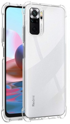 FITSMART Bumper Case for Xiaomi Redmi Note 10 Pro Max(Transparent, Shock Proof, Silicon, Pack of: 1)