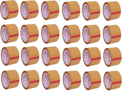GPS Colour Your Dreams Single Sided 60 Meter Wonder Cello Brown Packing Tape 2 inch/48mm Width x 60 Meter Length (Pack of 24) (Automatic)(Brown)