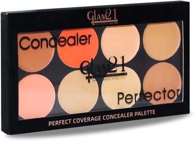 Glam21 sheade 02 contouring and highlighting makeup kit for correcting skin imperfections and blemishes Concealer(CL1011_02, 150 g)