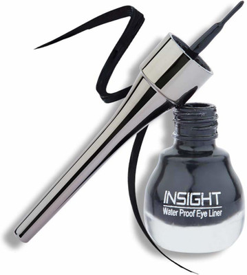 Insight 24Hrs Waterproof & Smudge proof Liquid Eyeliner (Pack Of 2) 5 ml(Black)