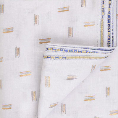 MAHARAJA Cotton Linen Printed Kurta Fabric