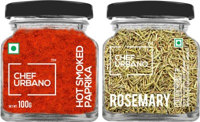 Chef Urbano Paprika Hot 100g & Rosemary 40g Combo(2)