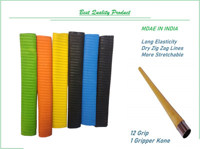 VSM Heavy Round Circle Bat Grip Set Tacky Touch Tacky Touch(Pack of 7)