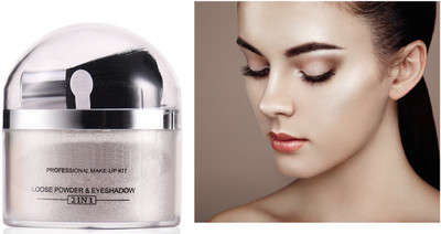 GABBU WHITENING SHIMMER LOOSE SILVER HIGHLIGHTER Highlighter(Silver)