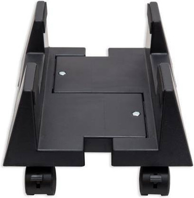TORIVO Multi Function Heavy Duty Desktop Computer CPU Trolley Stand Holder Adjustable Trolley CPU Trolley with Wheels Suitable for All Type of CPU CPU Holder(Plastic)