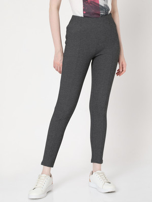 VERO MODA Grey Jegging(Solid)
