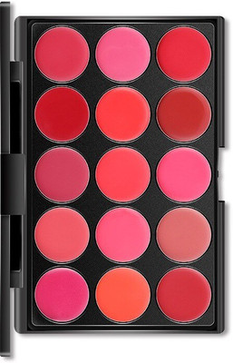 tanvi27 Makeup 15 Colors Lip Palette Creamy Matte Lipstick Palette(MULTICOLOR, 15 g)