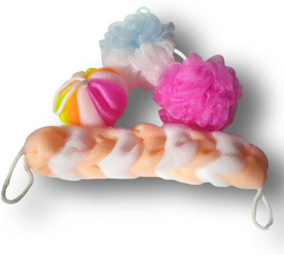 Sargun Loofah(Pack of 4, Multicolor)