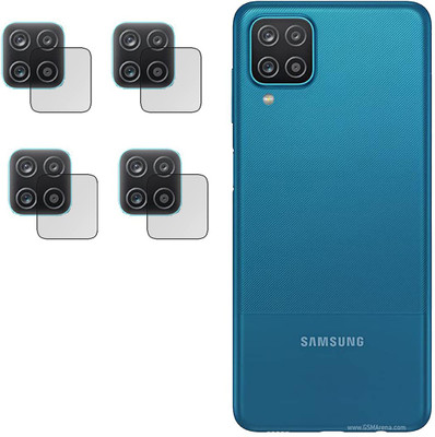 zoram Back Camera Lens Glass Protector for Samsung Galaxy M12(Pack of: 4)