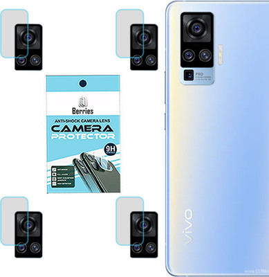 BERRIES Back Camera Lens Glass Protector for VIVO X50 PRO(Pack of: 4)