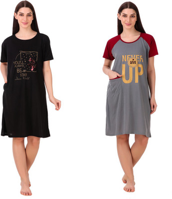 Bombshell Women Nightshirts(Multicolor)