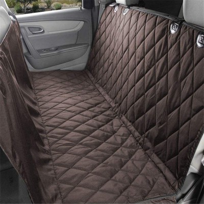 Bark n Bites BNB-CAR SEAT Bench Pet Seat Cover(Brown Waterproof)