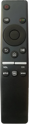 LipiWorld BN59-01310A 4K Ultra HDTV LCD LED Smart TV Remote Control with Netflix Prime Video Button Compatible for  Samsung Remote Controller(Black)