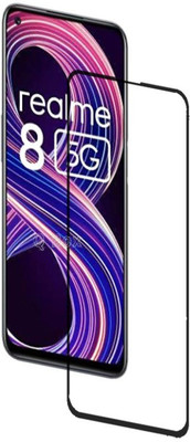 Q Box Edge To Edge Tempered Glass for Realme 8 5G(Pack of 1)