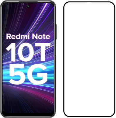 Hyper Edge To Edge Tempered Glass for Redmi Note 10T 5G, Mi Note 10T 5G, Mi Redmi Note 10T 5G(Pack of 1)