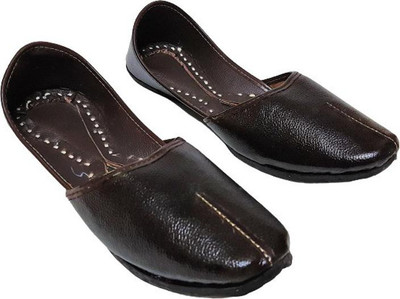 QADUMI Mojaris For Men(Brown , 9)
