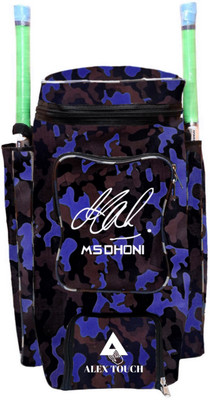 ALEXTOUCH Dashing Look & Classic Cricket Kit Bag With MS Dhoni Signature(Multicolor, Kit Bag)