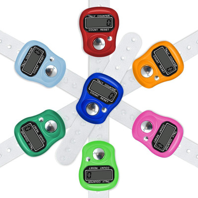 WHITE POPCORN Digital Tally Counter(Multicolor)