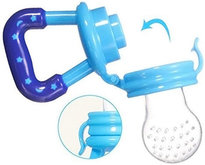 Baby Desire Fruit and Food Nibbler & Feeding Pacifier Teether and Feeder(Blue)