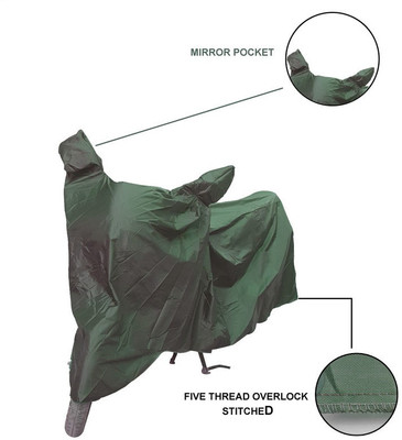 Pop Shade Two Wheeler Cover for TVS(Apache RTR 160, Green)