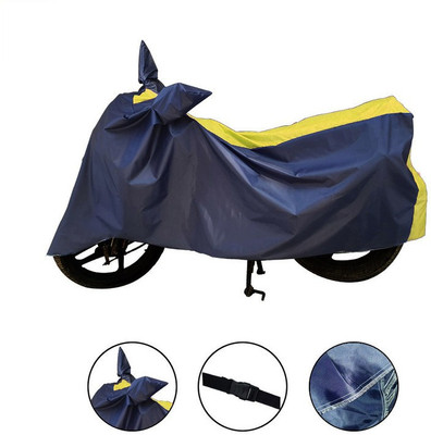 Trader's Stop Two Wheeler Cover for Bajaj(Pulsar 125 Neon, Yellow)